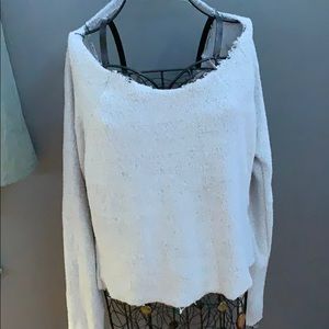 long sleeve cropped shirt